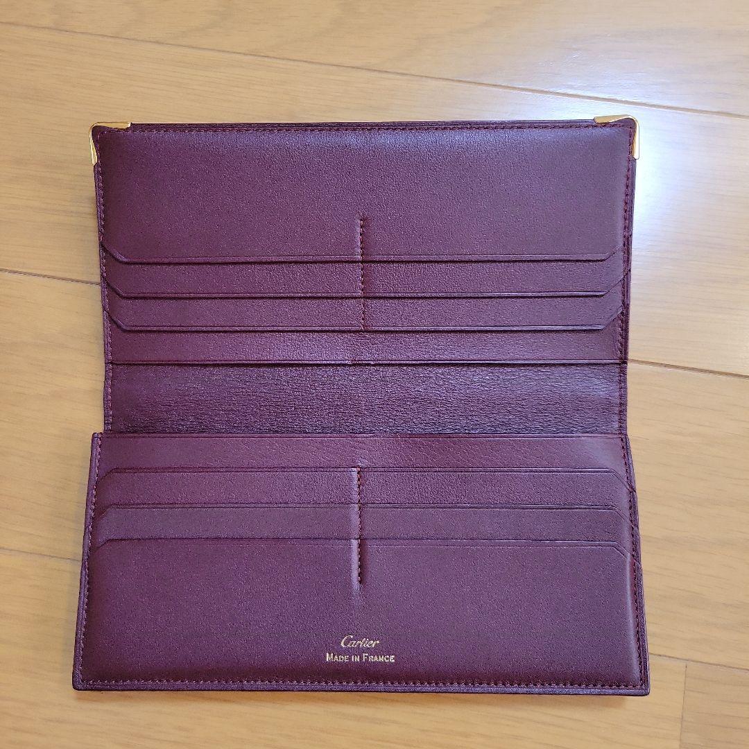 Cartier　カルティエ　２つ折り　長財布