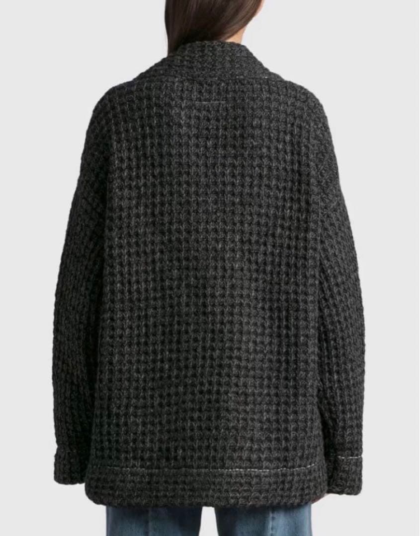 【最終値下げ】MM6 ワッフルニットカーディガン