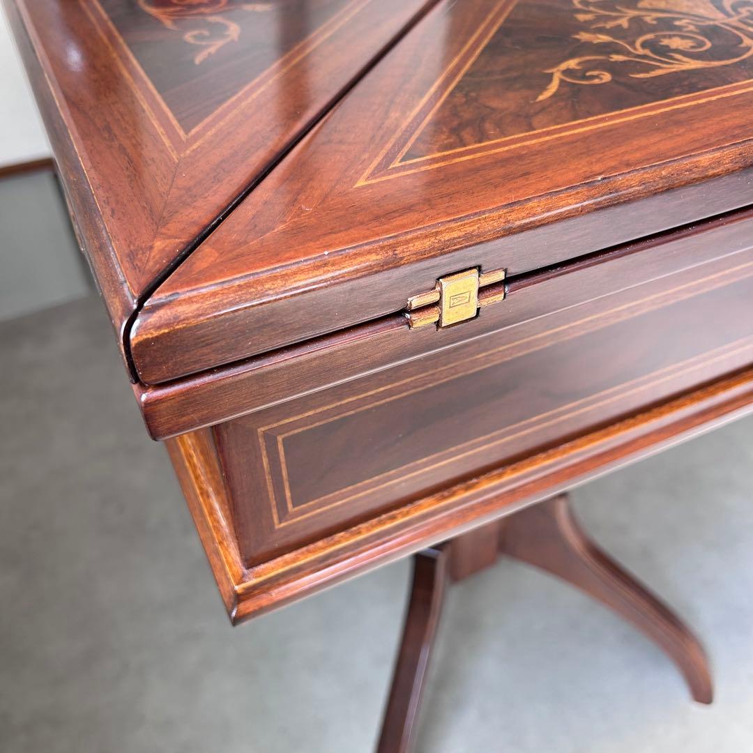 希少 アンティーク ゲーミングテーブル サイドテーブル 家具 ヴィンテージ