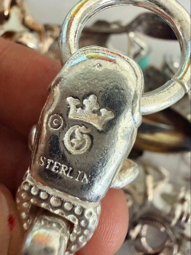 シルバーアクセサリーまとめ売り　534g