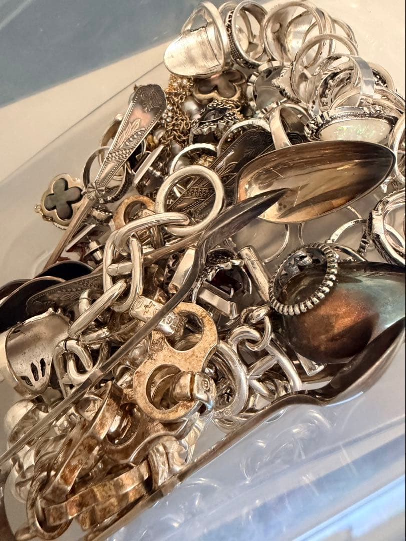 シルバーアクセサリーまとめ売り　534g