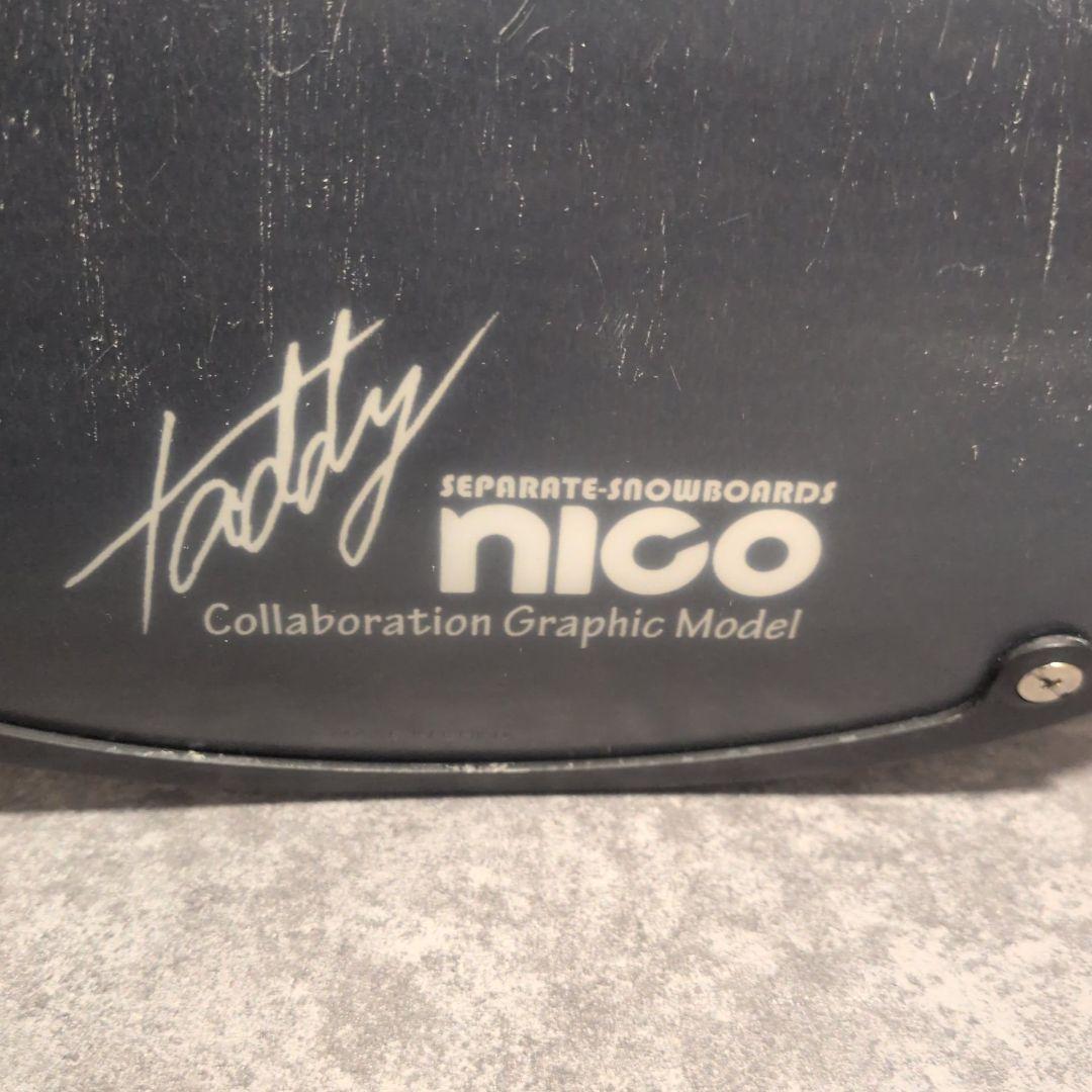nico セパレート スノーボード taddy FLUX ビンディングセット