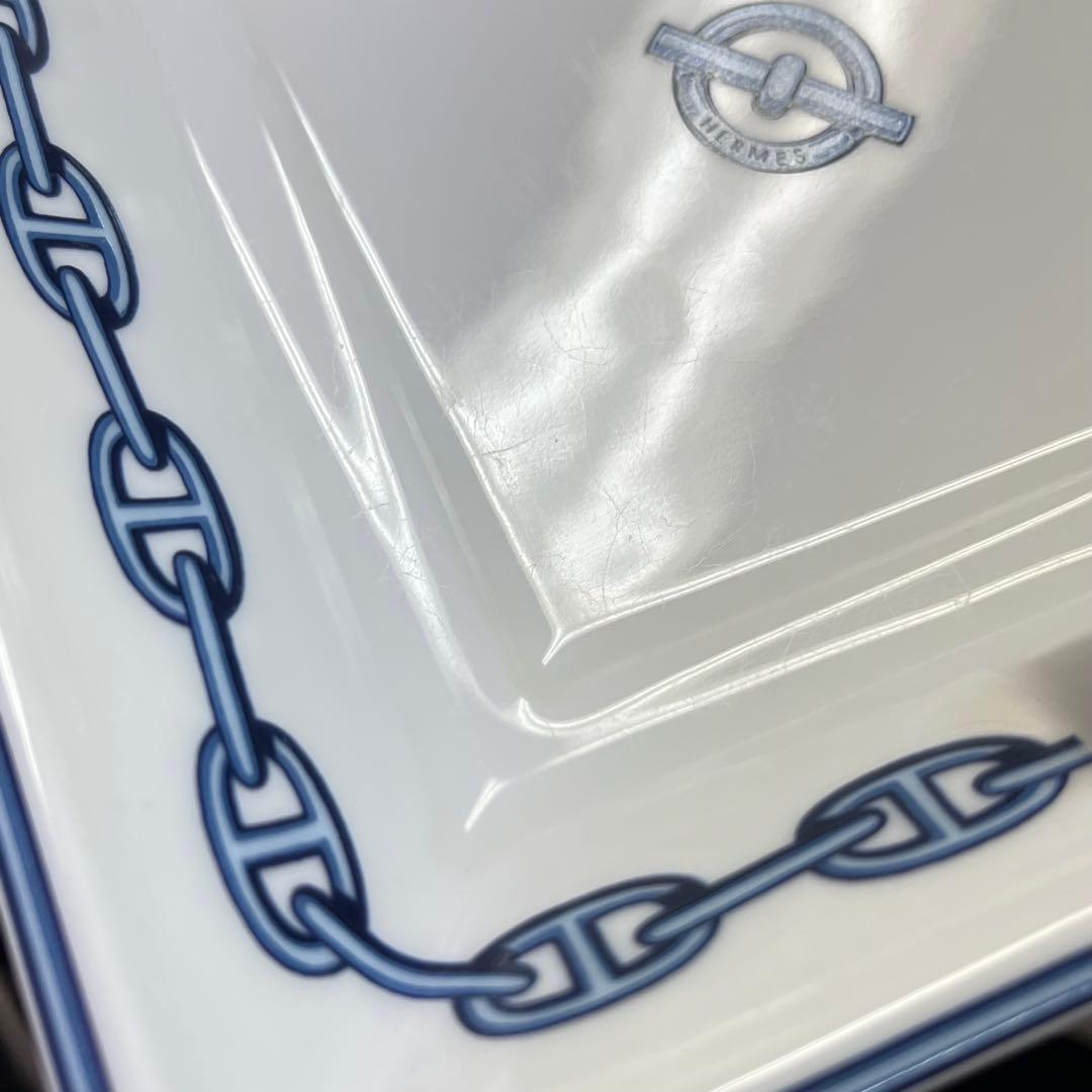 た*ま様 ⭐︎1 HERMES シェーヌダンクル 灰皿 陶器 アッシュトレイ ブ
