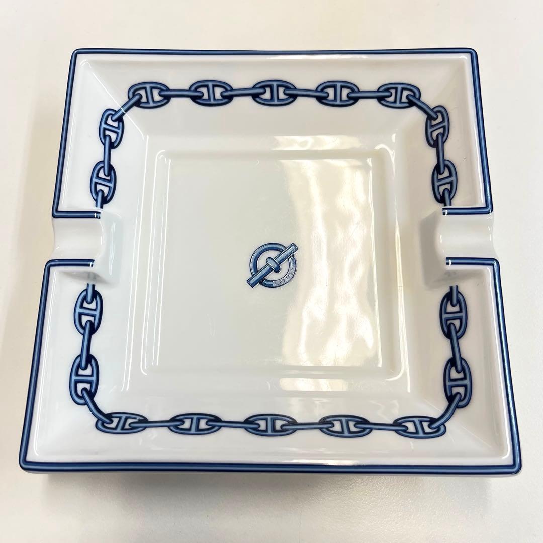 た*ま様 ⭐︎1 HERMES シェーヌダンクル 灰皿 陶器 アッシュトレイ ブ