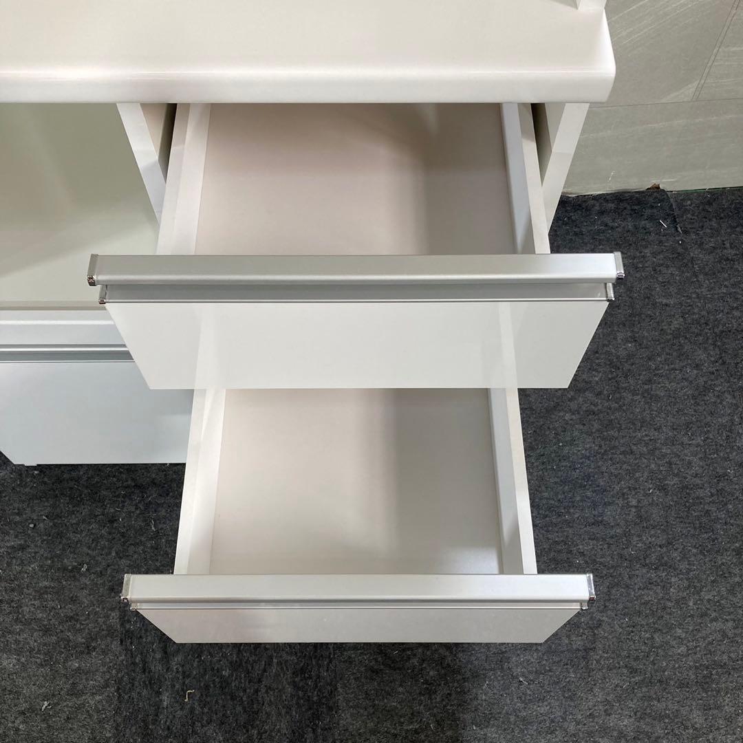 松田家具 キッチンボード ビット 幅約80cm 食器棚 コンパクト d4375