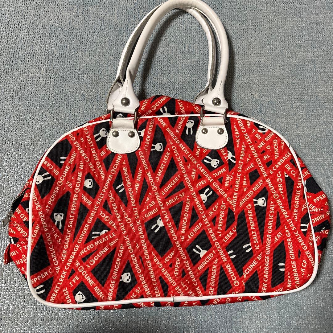 CUNE ボストンバッグ