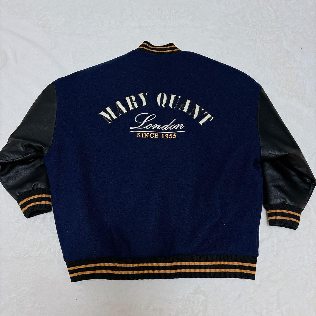 極美品✨マリークワント　スタジャン　ブルゾン　完売品　y2k 刺繍　デイジー