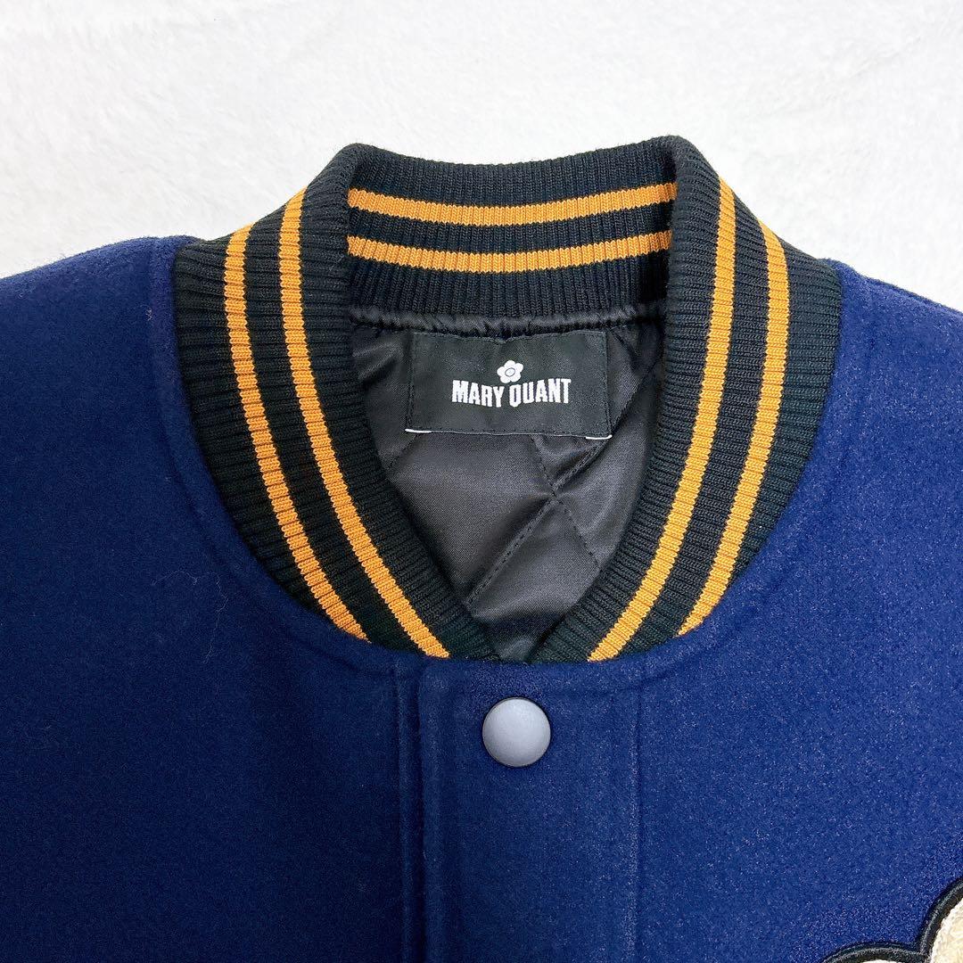 極美品✨マリークワント　スタジャン　ブルゾン　完売品　y2k 刺繍　デイジー