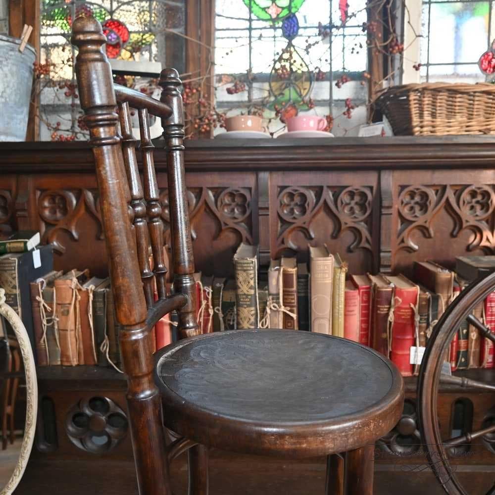 カ*ロ様 L3710-107-2 英国アンティーク ベントチェア ドールチェア