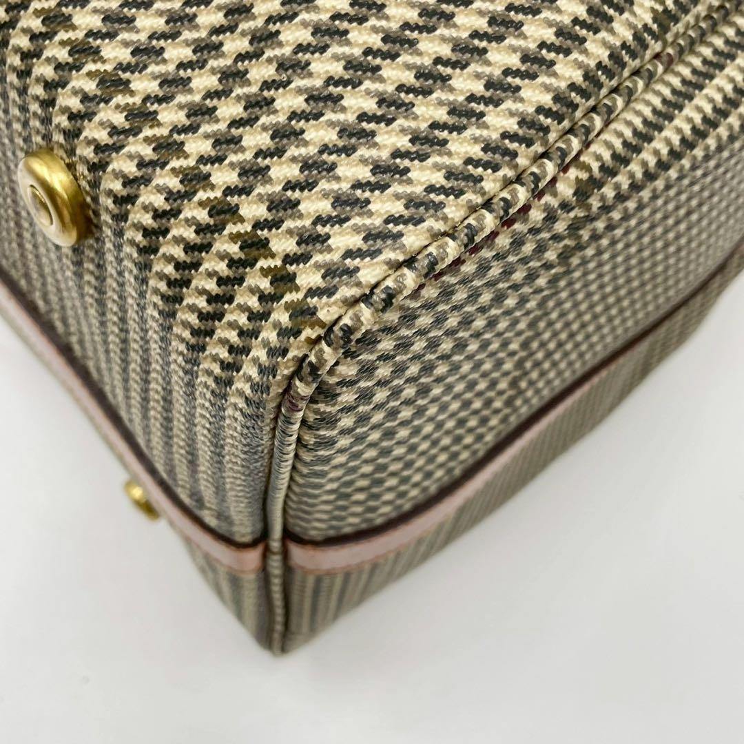 RALPH LAURENT ラルフローレン 2way ボストンバッグ 千鳥格子