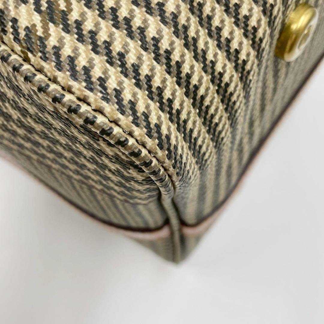 RALPH LAURENT ラルフローレン 2way ボストンバッグ 千鳥格子