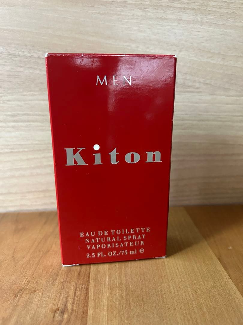 Kiton キトン MEN メン オードトワレ75ml 未使用