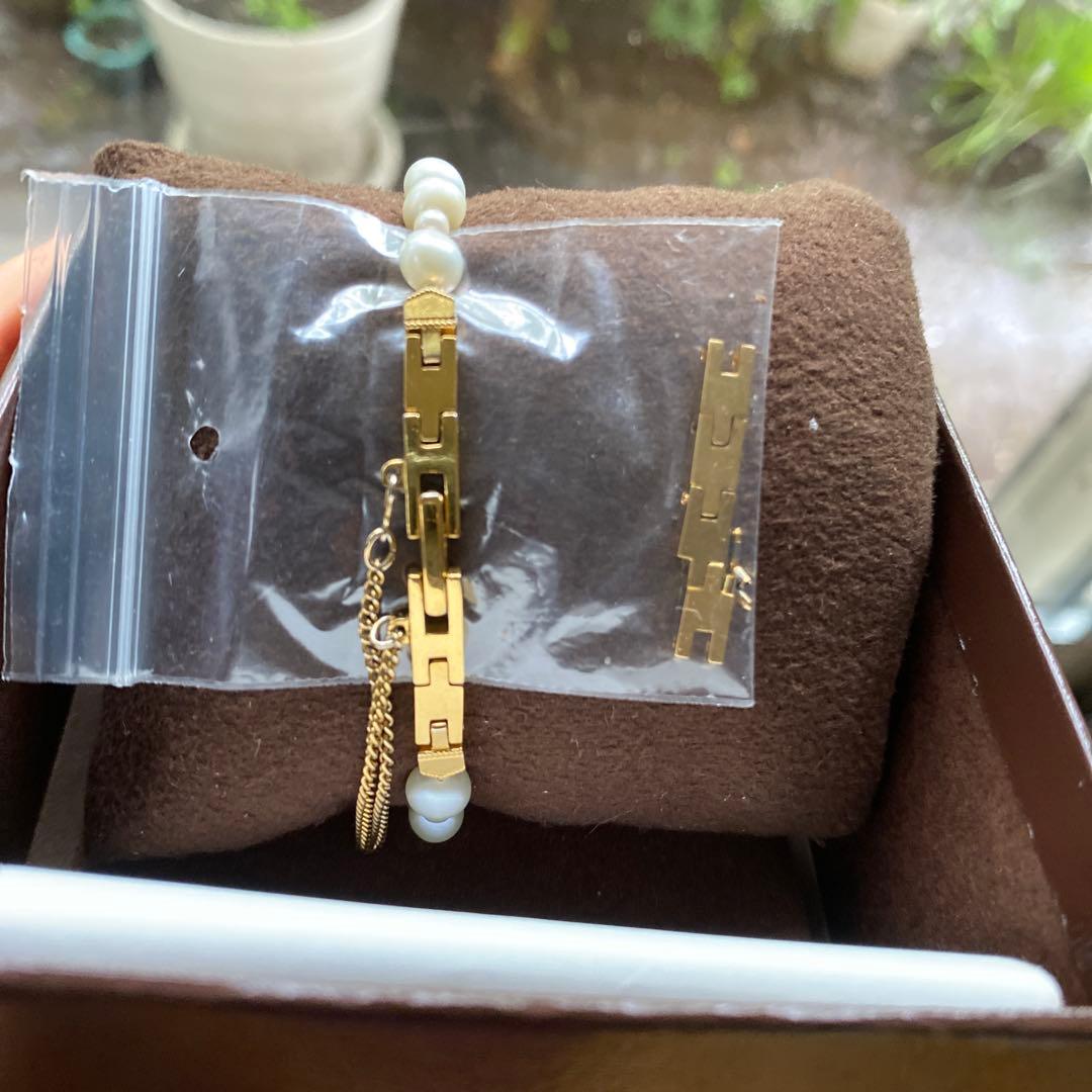 a ge te パール ゴールド 腕時計