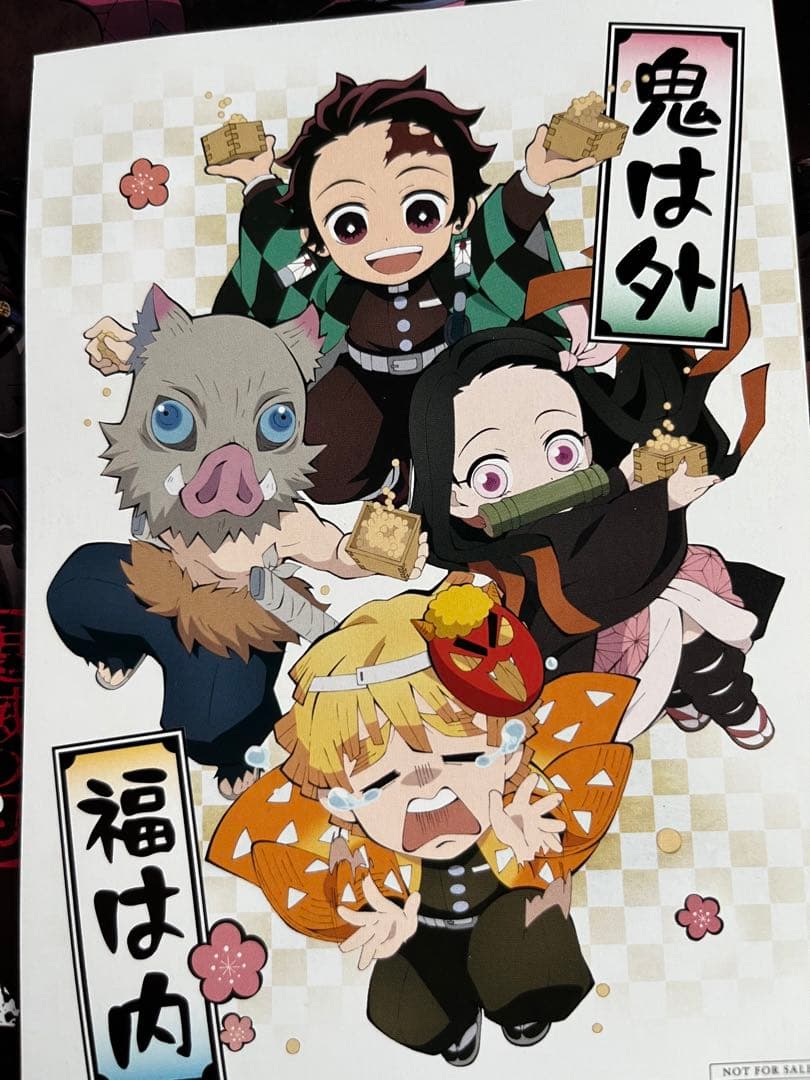 鬼滅の刃ブルーレイ他　色紙（サイン入り）追加しました‼️