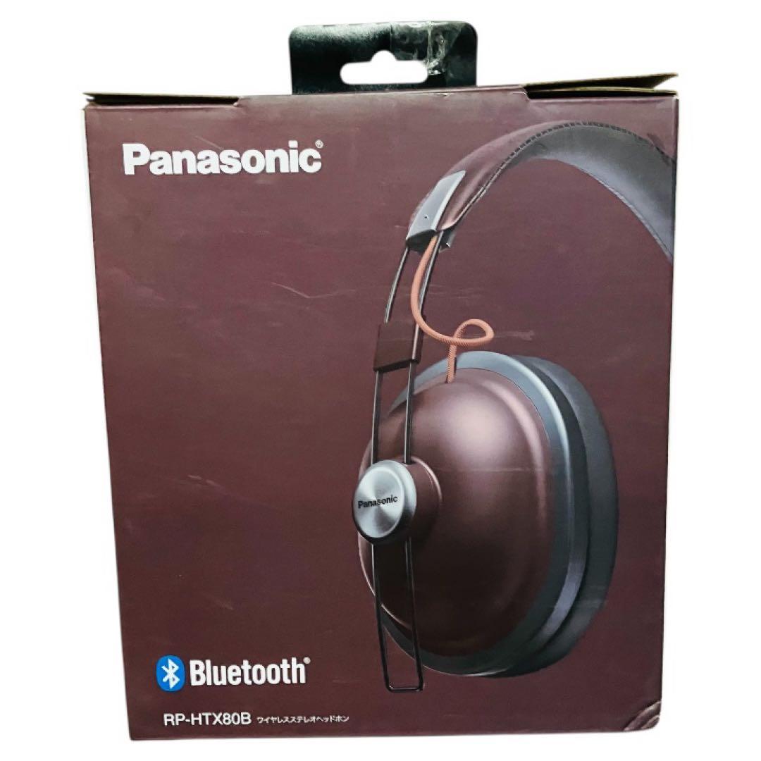 Panasonic RP-HTX80B ワイヤレスヘッドホン ブラウン