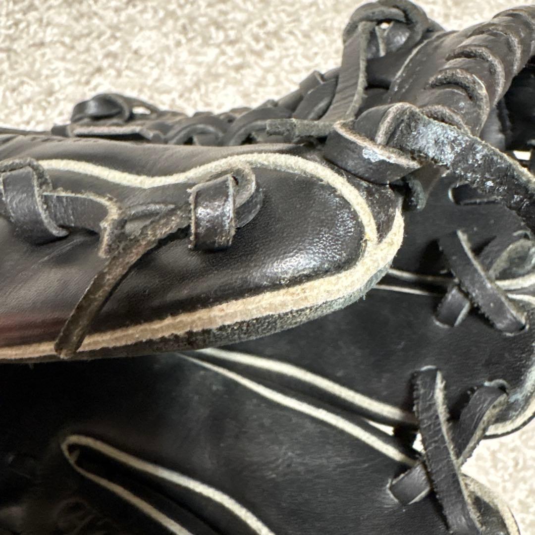 美品　Rawlings GJ7G112 軟式野球グローブ 黒　子供用