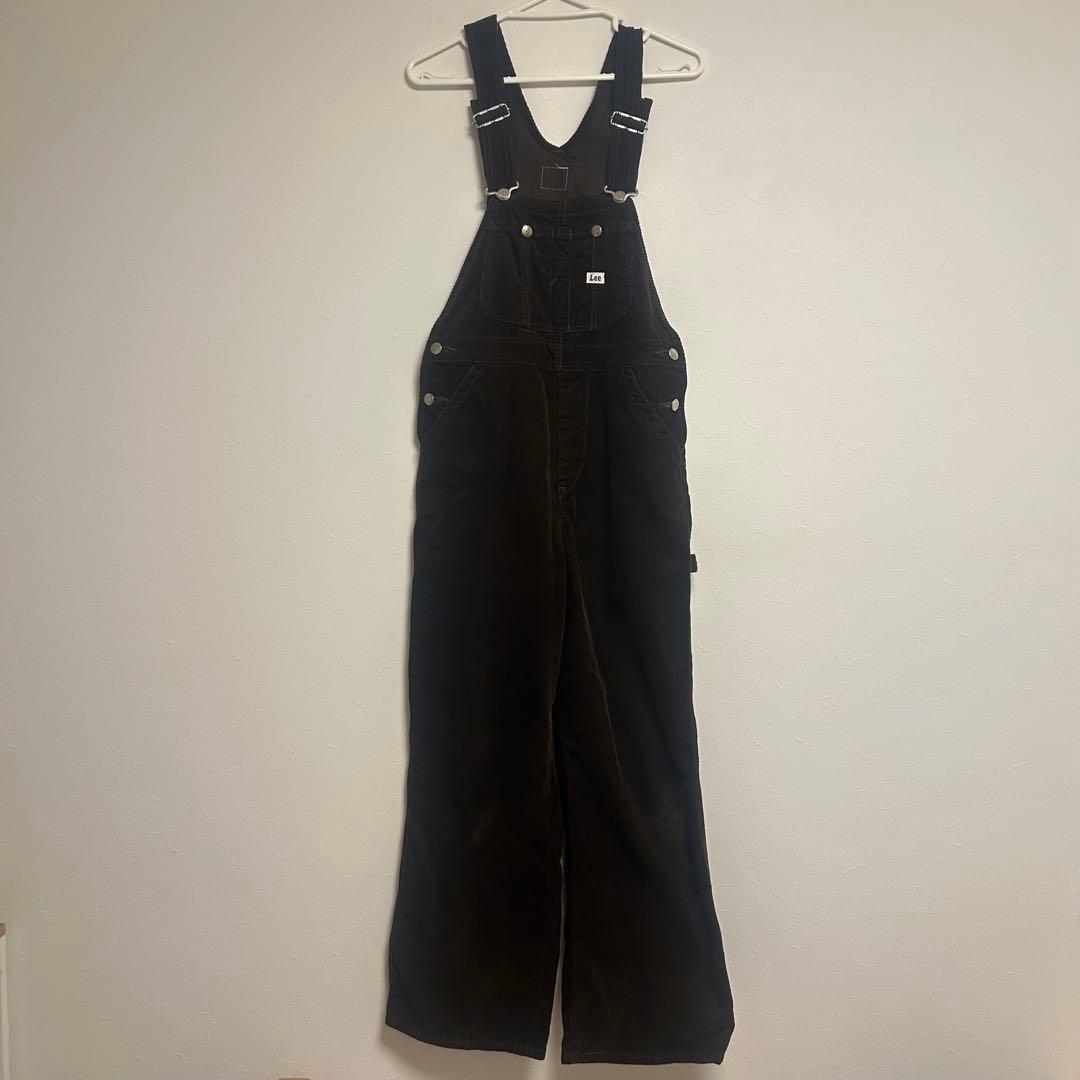 【SLOBE IENA】LEE SLOBE別注 コーデュロイオーバーオール