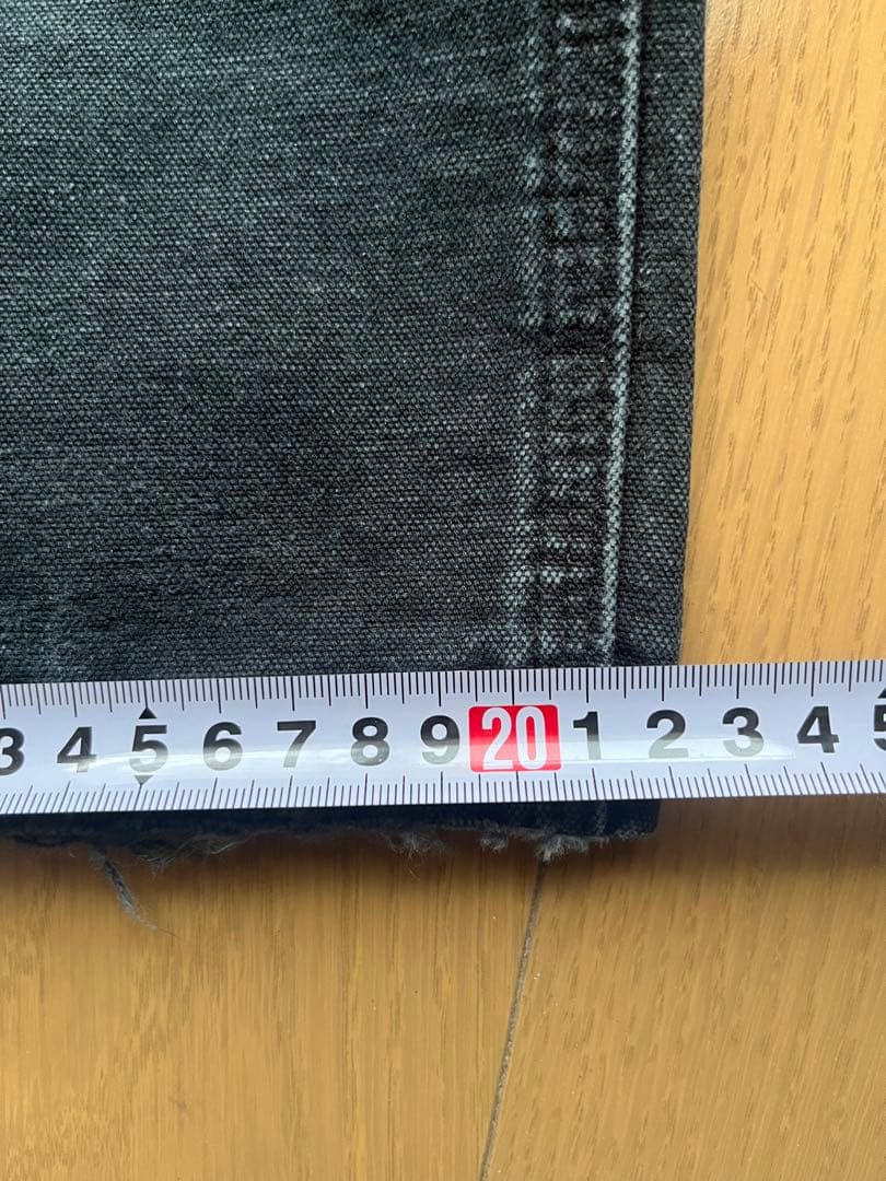 カーハート ダブルニー old Carhartt ブラック パンツ フェード