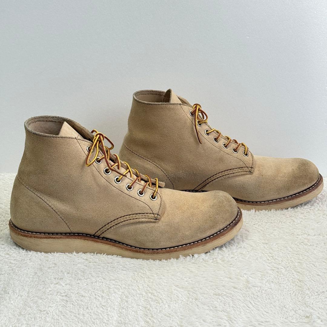 RED WING 8167 スエード ラウンドトゥ ブーツ 28cm 10D