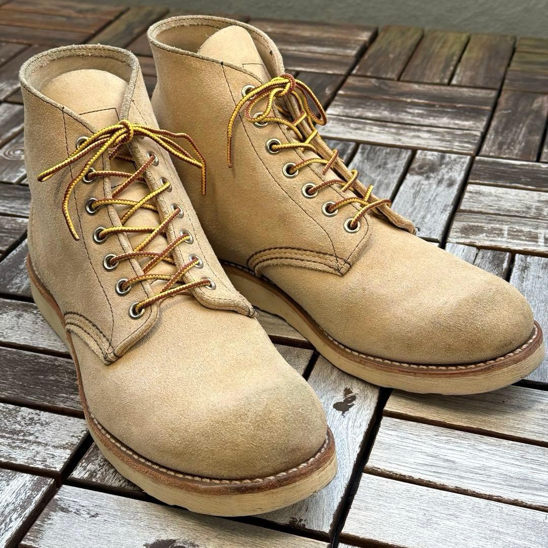 RED WING 8167 スエード ラウンドトゥ ブーツ 28cm 10D