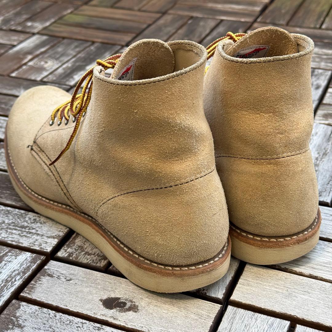 RED WING 8167 スエード ラウンドトゥ ブーツ 28cm 10D
