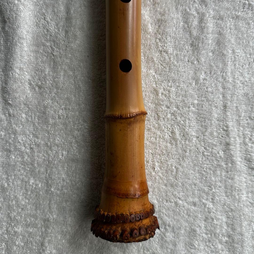 尺八　都山流　露秋　銘⑥　65cm（２尺１寸）