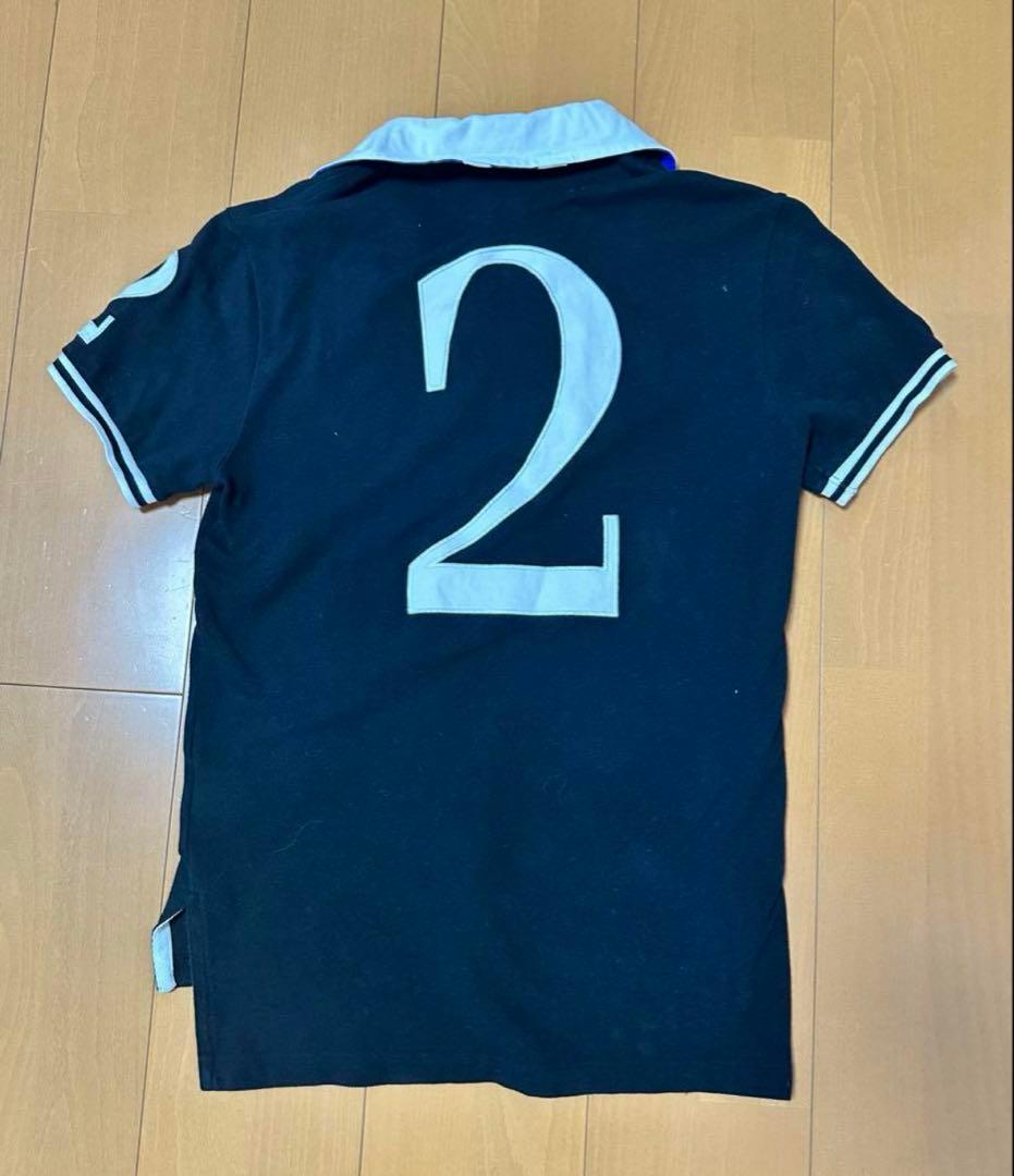 ポロラルフローレン ポロシャツ ビッグポニー xs POLO ブラックウォッチ