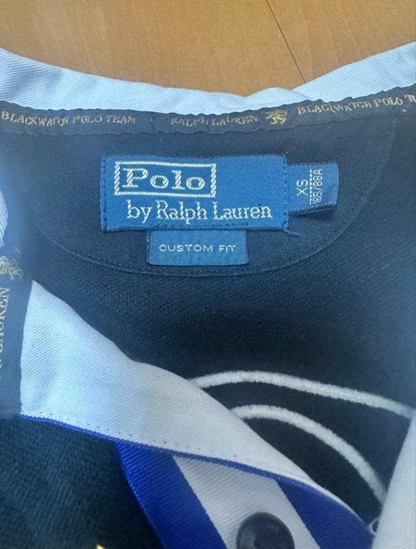 ポロラルフローレン ポロシャツ ビッグポニー xs POLO ブラックウォッチ