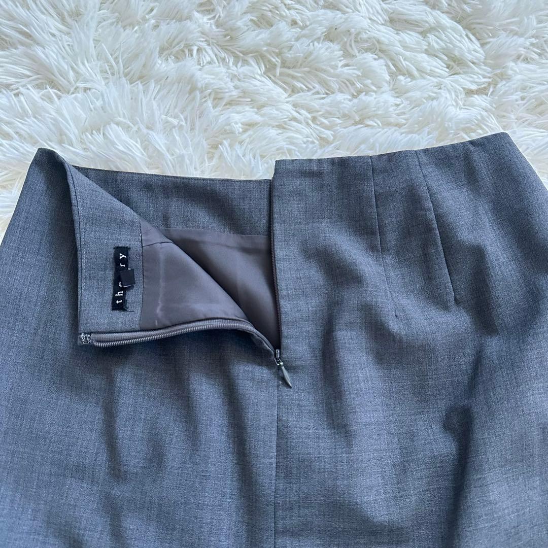 美品 Theory GABE 現行タグ スカートスーツセットアップ 0