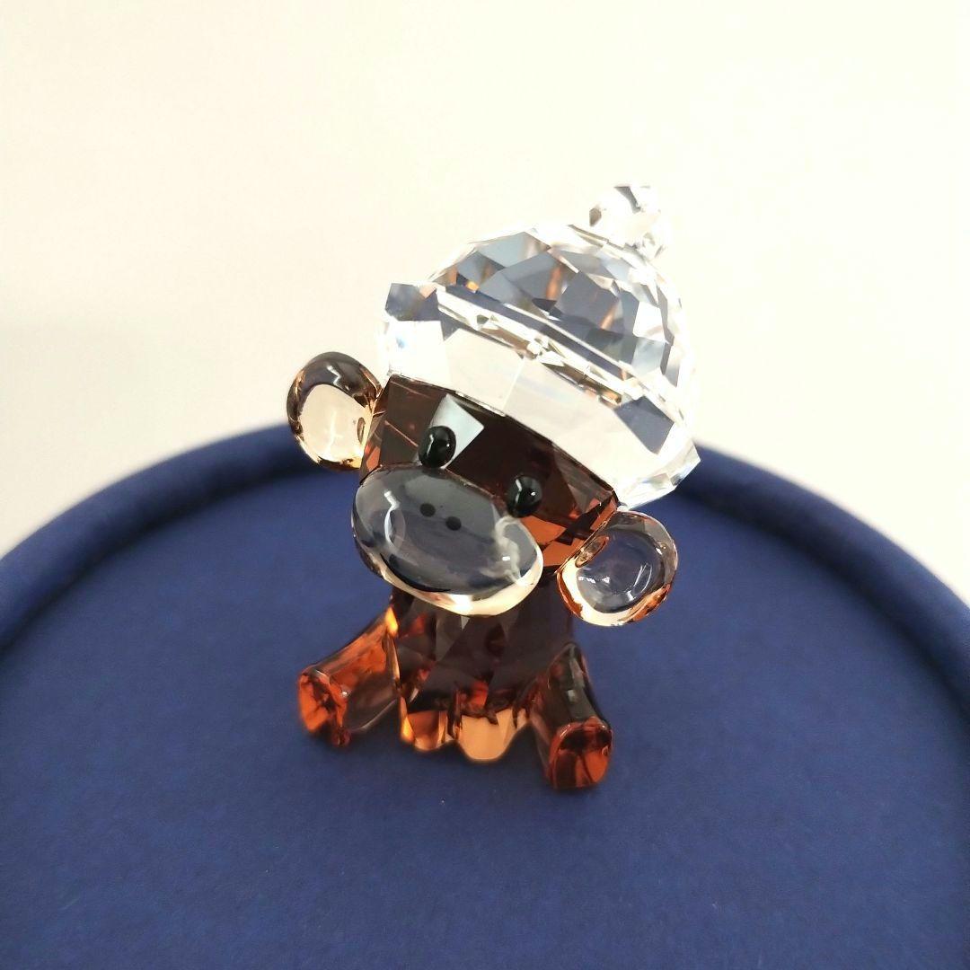 【新品未使用】スワロフスキー Baby Animals サル Cheeky 希少