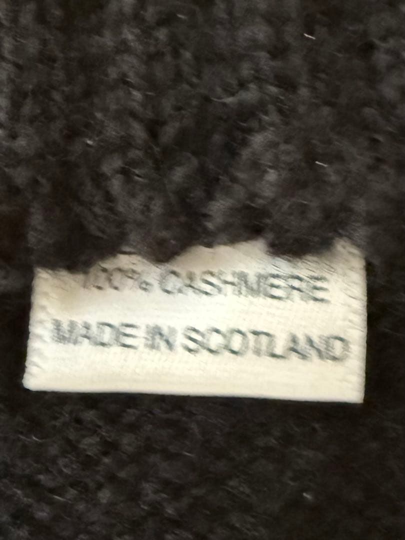 【未使用】JOHNSTONES ジョンストンズ　カシミヤ100% グローブ