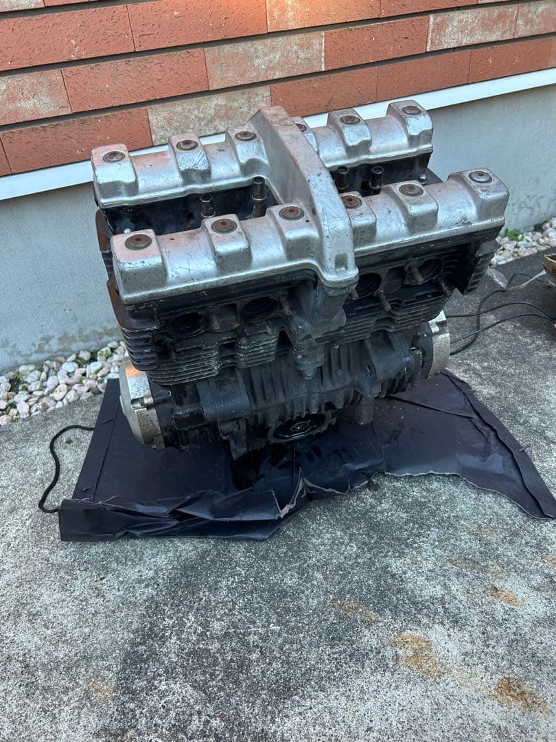 xjr400rエンジン　クランキングOK