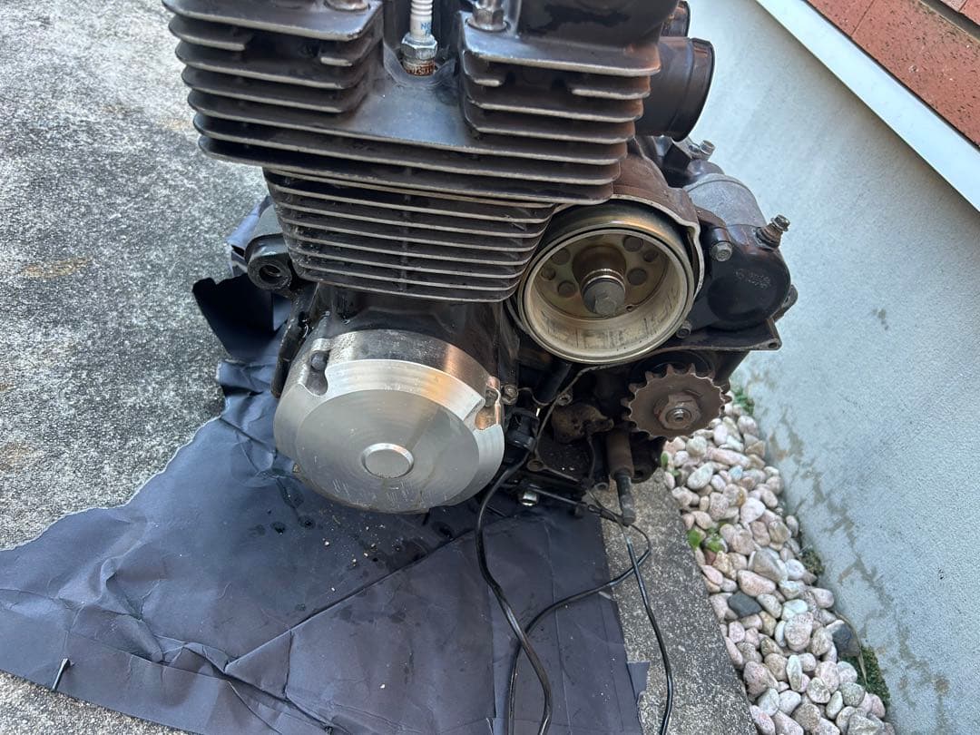 xjr400rエンジン　クランキングOK