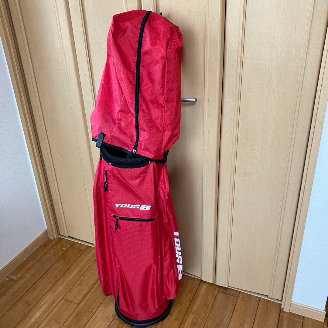 ブリヂストンBRIDGESTONEキャディーバッグ 軽量アルミフレームモデル赤