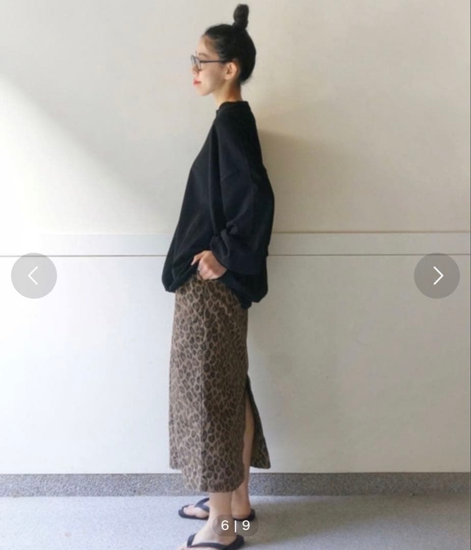 ヴィンテージジャージークルーネックパフプルオーバー