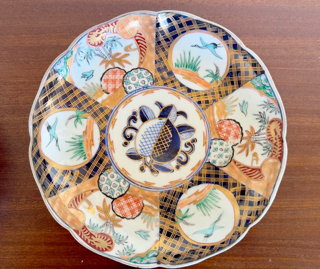 古伊万里　二人揃セット　お正月