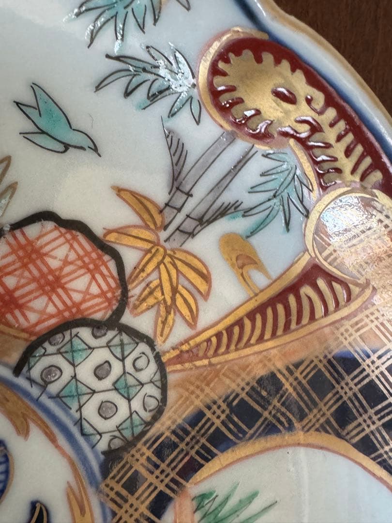 古伊万里　二人揃セット　お正月