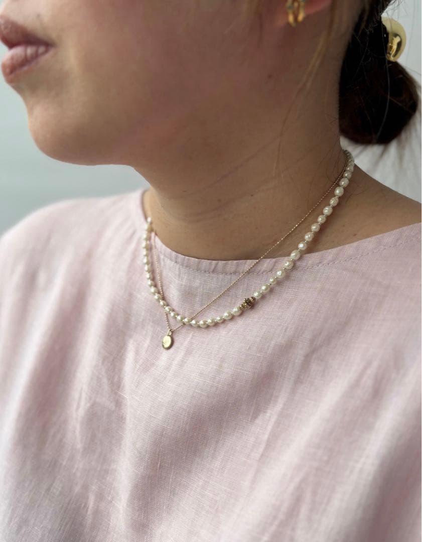 CO・STARRING ロングパールネックレス&パールネックレス