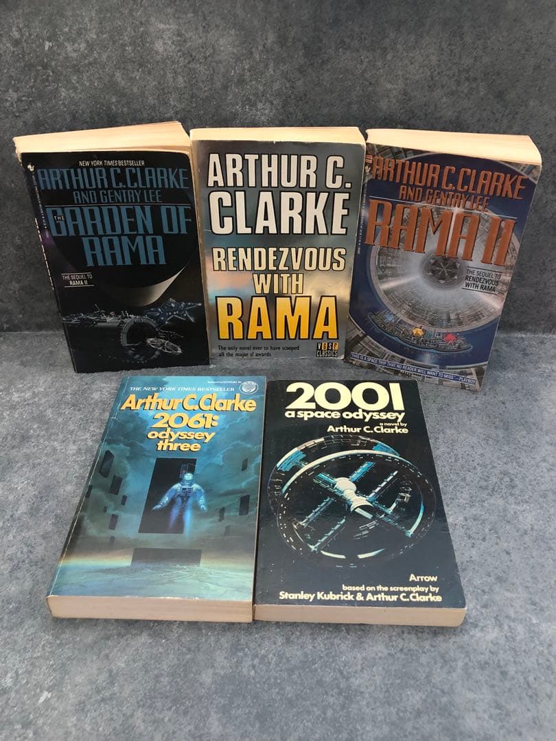 希少　Arthur C. Clarke SF小説 3冊セット