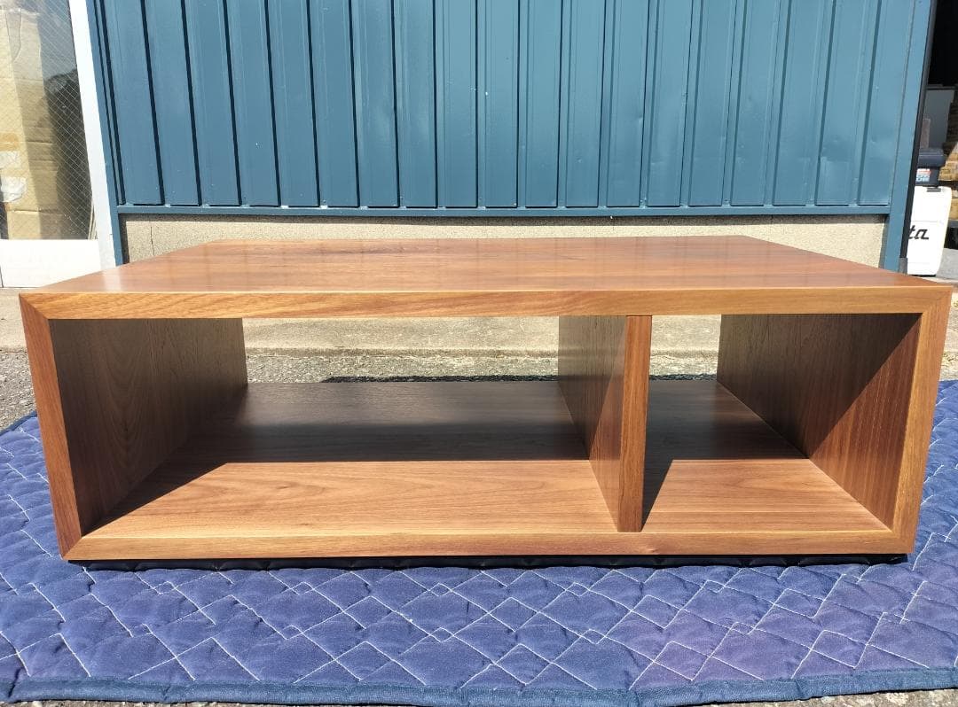 ボックステーブル◆ローテーブル◆ウォールナット(2502A②)