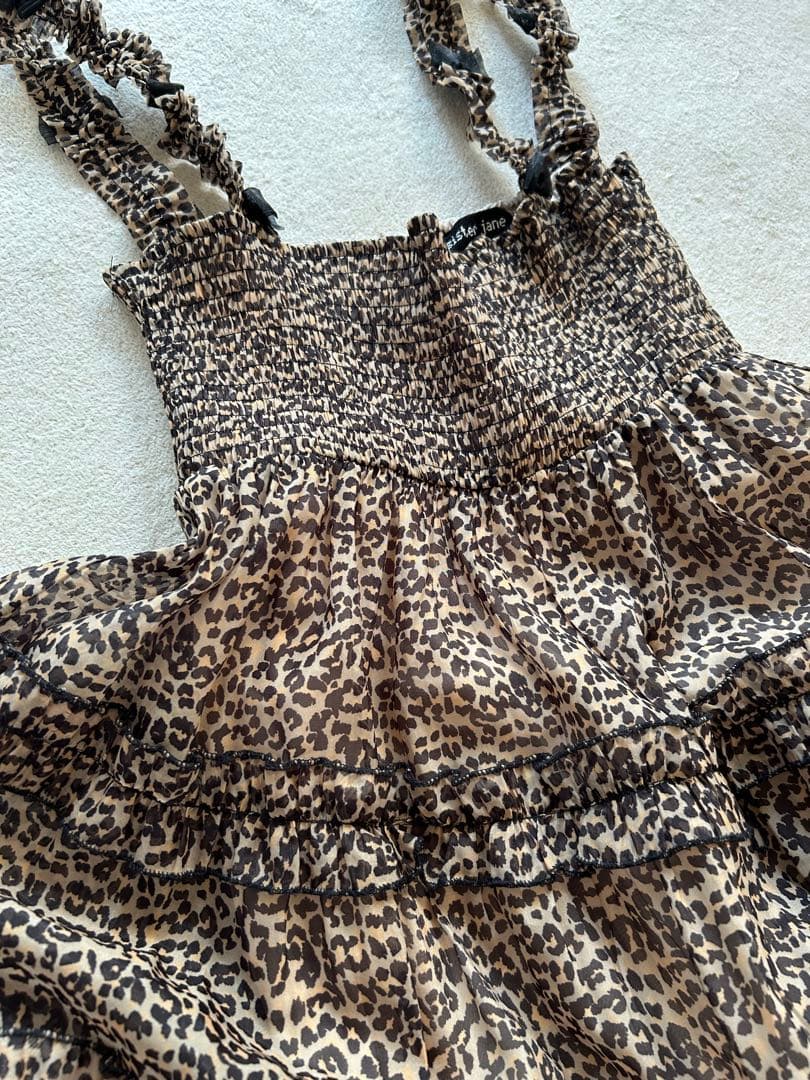 sister jane ヒョウ柄マキシワンピース XS