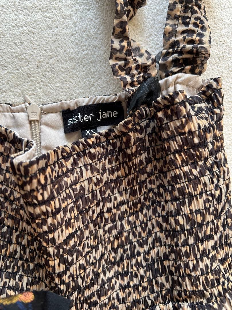 sister jane ヒョウ柄マキシワンピース XS