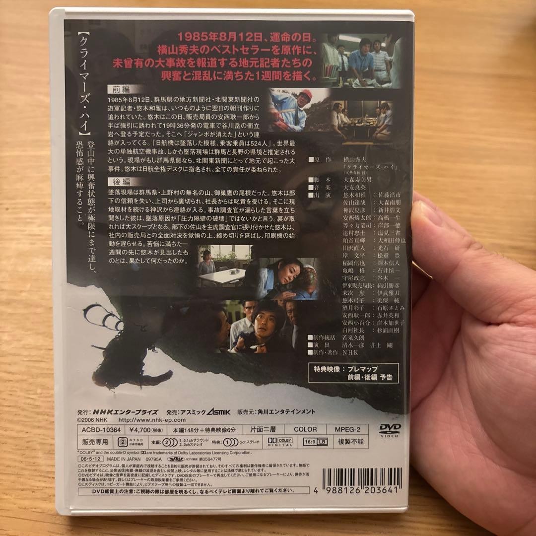 絶版_クライマーズハイ(NHKドラマ版/佐藤浩一)