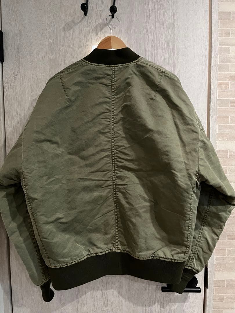 アルパカ様 美品！ヒューストン（HOUSTON）MA-1 フライトジャケット