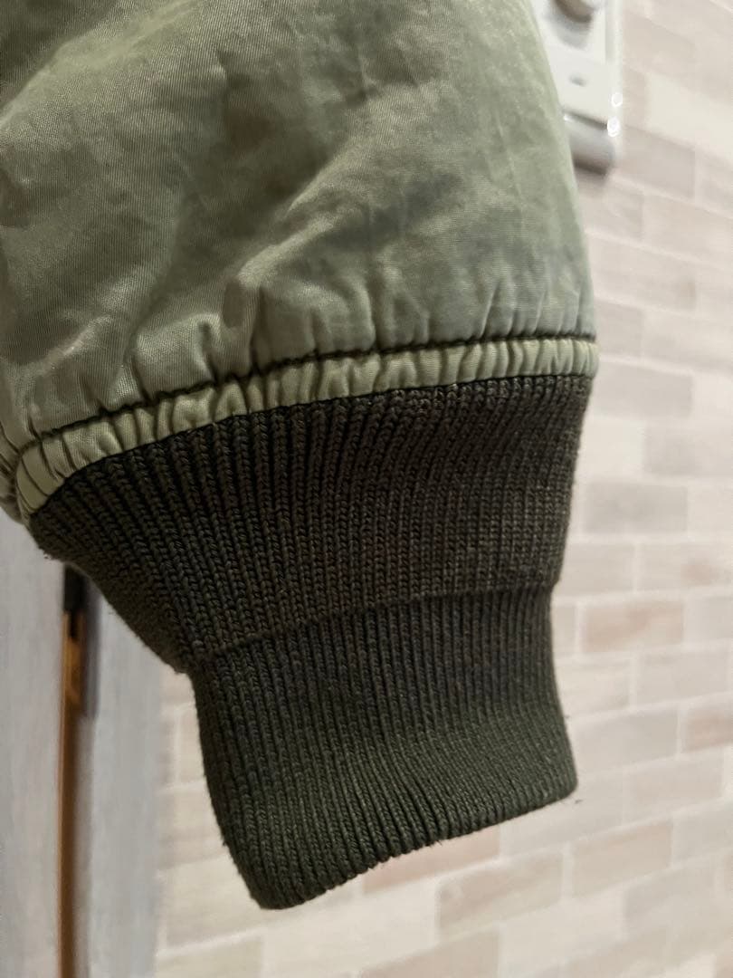 アルパカ様 美品！ヒューストン（HOUSTON）MA-1 フライトジャケット