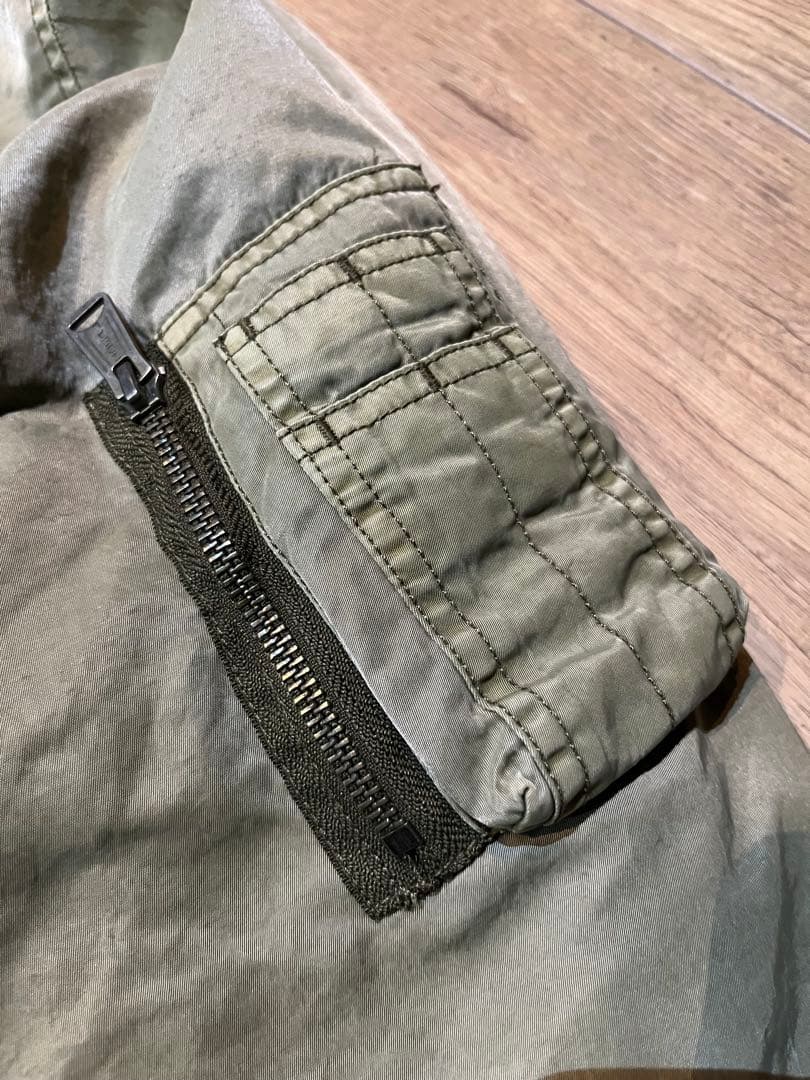 アルパカ様 美品！ヒューストン（HOUSTON）MA-1 フライトジャケット