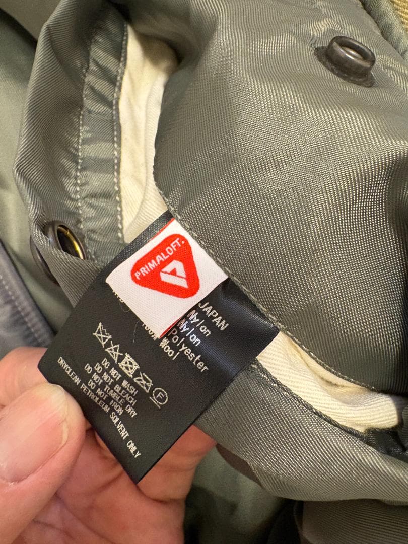 あ*の様 marka マーカ MA-1 66NYLON TWILL 23AW サ