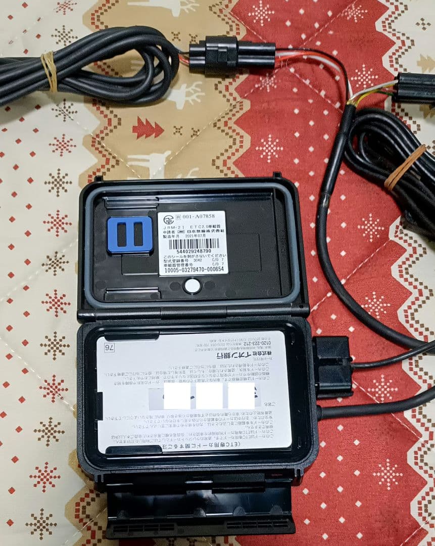 バイク用　日本無線　ETC JRM-21　通電確認済