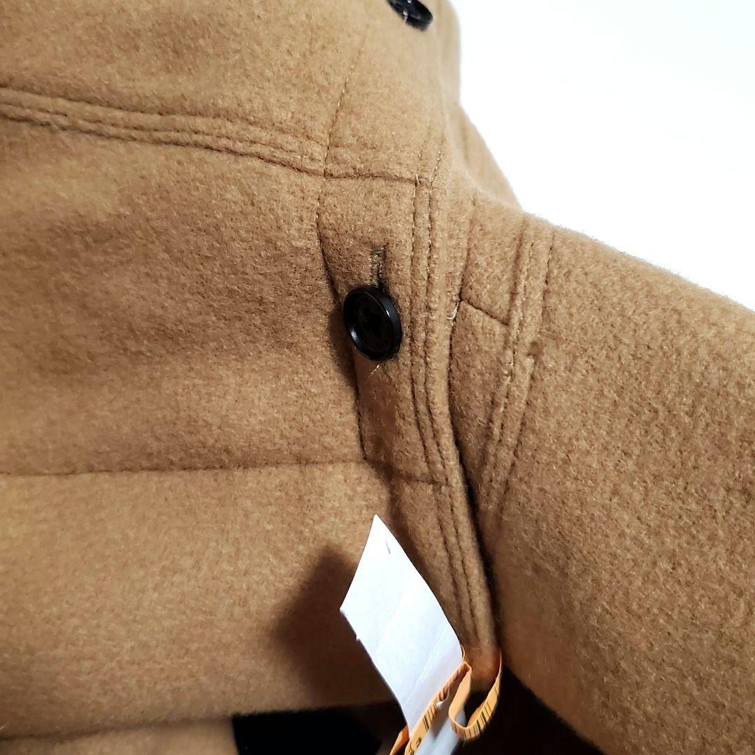 美品✨バーバリーブラックレーベル キャメル ダッフルコート ウール ホースロゴ