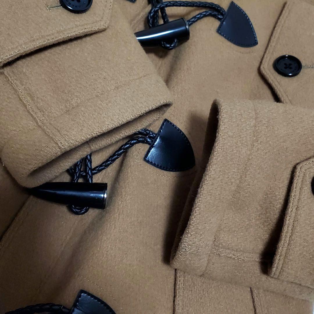 美品✨バーバリーブラックレーベル キャメル ダッフルコート ウール ホースロゴ